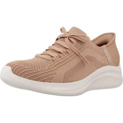 Tenisówki Skechers Model Slip-ins: Ultra Flex 3.0 Tonal Stretc Kolor Brąz. Brązowe trampki i tenisówki damskie Skechers, bez wzorów. Za 349.99 zł.