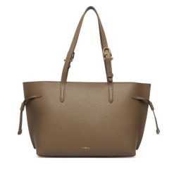 Torebka Furla. Szare torebki klasyczne damskie Furla, bez wzorów, bez dodatków. Za 1,484.00 zł.