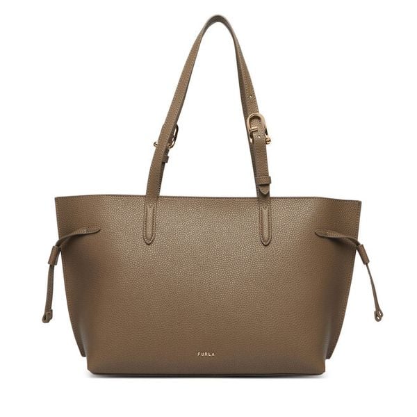 Torebka Furla. Szare torebki klasyczne damskie Furla, bez wzorów, bez dodatków. Za 1,484.00 zł.
