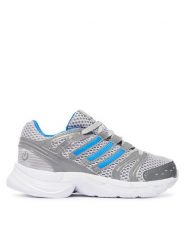 Adidas Sneakersy Control 5 Led Elastic Lace KK2616 Szary. Szare buty sportowe dziewczęce Adidas, bez wzorów, z materiału, bez zapięcia. Za 349.99 zł.