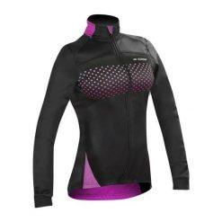 Damska kurtka wodoodporna typu full zip Gist Hiver Pois. Fioletowe kurtki damskie GIST, na jesień, m, bez wzorów, z jersey, bez kaptura. Za 381.00 zł.