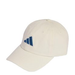 Czapka DAD CAP TONAL LOGO. Białe czapki męskie Adidas, bez wzorów, z bawełny, klasyczne. Za 109.00 zł.