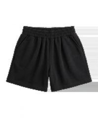Damskie szorty dresowe UNLEASH WINGS BLACK. Czarne szorty damskie Wings, bez wzorów, z bawełny, wakacyjne. Za 169.90 zł.