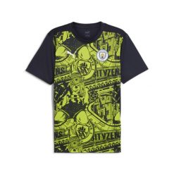 Męska koszulka przedmeczowa z krótkim rękawem Manchester City PUMA. Białe t-shirty sportowe męskie Puma, m, bez ramiączek, do piłki nożnej. W wyprzedaży za 169.50 zł.