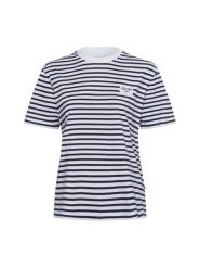 Joop Jeans Koszulka - Teele Kobiety Bawełna niebieski, S. Niebieskie t-shirty damskie Joop! Jeans, s, bez wzorów, z bawełny, bez kołnierzyka. Za 339.95 zł.