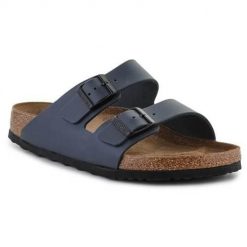 Klapki unisex Birkenstock Arizona. Czarne klapki i japonki męskie Birkenstock, z materiału. Za 399.70 zł.
