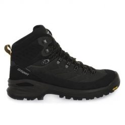 Buty trekkingowe męskie Grisport 21 Asfalto. Czarne buty trekkingowe męskie Grisport, z materiału, za kostkę, bez zapięcia, trekkingowe. Za 643.00 zł.