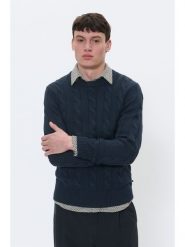 Matinique Sweter w kolorze granatowym rozmiar: XXL. Niebieskie swetry męskie Matinique, xxl, bez wzorów, bez kołnierzyka. Za 260.99 zł.