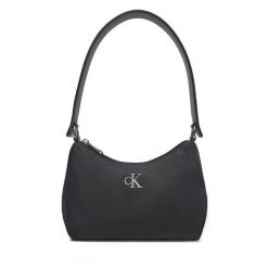 Torebka Calvin Klein Jeans. Czarne torebki klasyczne damskie Calvin Klein Jeans, bez wzorów, z jeansu, bez dodatków. Za 219.99 zł.