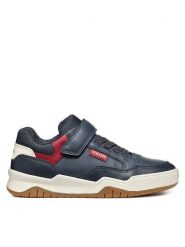 Geox Sneakersy J Perth Boy J367RE 0MEFU C4244 M Granatowy. Niebieskie buty sportowe chłopięce Geox, ze skóry, bez zapięcia. Za 159.99 zł.