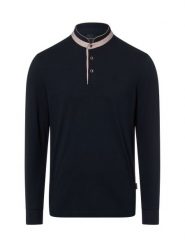 Bugatti koszulka z długim rękawem Mężczyźni Bawełna niebieski, XXXL. Niebieskie koszulki męskie z długim rękawem Bugatti, m, z bawełny. Za 279.95 zł.