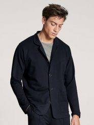 Calida Kurtka przejściowa w kolorze granatowym rozmiar: XL. Niebieskie kurtki męskie Calida, xl, bez wzorów, bez kaptura. Za 171.68 zł.