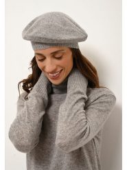 Just Cashmere Kaszmirowa czapka "Paris" w kolorze szarym rozmiar: onesize. Szare czapki zimowe damskie Just Cashmere, z kaszmiru. Za 154.79 zł.