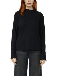 S.Oliver Koszulka w kolorze czarnym rozmiar: 40. Czarne t-shirty damskie S.Oliver, s, bez wzorów, prążkowane, bez kołnierzyka. Za 69.91 zł.