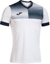 Koszulka sportowa treningowa piłkarska męska Joma Eco Supernova szybkoschnąca. Białe t-shirty sportowe męskie Joma, l, z materiału, bez ramiączek, na fitness i siłownię. Za 131.15 zł.
