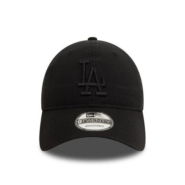 Wyblakła czapka z daszkiem New Era Los Angeles Dodgers 9TWENTY. Czarne czapki męskie New Era, bez wzorów, sportowe. Za 183.00 zł.