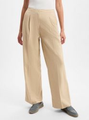 Opus spodnie materiałowe - Maiga Kobiety Sztuczne włókno beżowy, 42. Brązowe spodnie materiałowe damskie Opus, bez wzorów, z materiału, eleganckie. Za 249.95 zł.