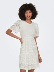 JDY Sukienka letnia Carla 15254680 Biały Regular Fit. Białe sukienki damskie JDY, na lato, xl, bez wzorów, z syntetyku, bez kołnierzyka, bez ramiączek. Za 129.99 zł.