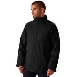 Parka Męska Jeden Kolor Wodoodporność. Czarne parki męskie Regatta, m, bez wzorów, z materiału. Za 145.99 zł.