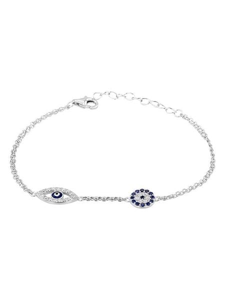 DI GIORGIO Srebrna bransoletka z elementem ozdobnym rozmiar: onesize. Szare bransoletki damskie DI GIORGIO, srebrne. Za 86.99 zł.