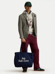 Polo Ralph Lauren Torba 405945884001 Granatowy. Niebieskie torby męskie na ramię Polo Ralph Lauren, bez wzorów, z materiału, na ramię. Za 449.99 zł.