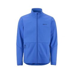 Kurtka wodoodporna Craft Core Essence Nordic 2. Niebieskie kurtki męskie Craft, m, bez wzorów, bez kaptura. Za 458.50 zł.