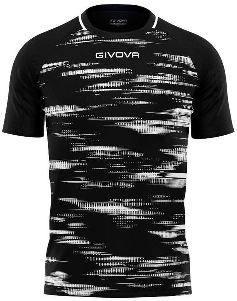 Givova Pixel czarno-biała koszulka sportowa 2XL. Białe bluzki sportowe damskie Givova, m, z dzianiny, bez ramiączek, na fitness i siłownię. Za 70.41 zł.