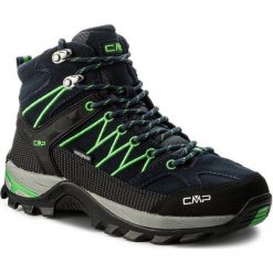 Buty trekkingowe męskie CMP Rigel Mid niebieskie. Czarne buty trekkingowe męskie CMP, bez zapięcia, trekkingowe. Za 340.99 zł.