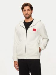 Hugo Bluza Daple212 50447972 Beżowy Regular Fit. Brązowe bluzy bez kaptura męskie Hugo, m, z bawełny. Za 399.99 zł.