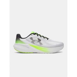 Buty do biegania męskie Under Armour Velociti Pace white/black/distant gray. Białe obuwie do biegania damskie Under Armour. Za 379.99 zł.