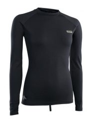 Koszulka Lycra damska Rashguard ION LA - Black. Czarne t-shirty damskie ION, s, bez wzorów, z elastanu, bez kołnierzyka. Za 240.00 zł.