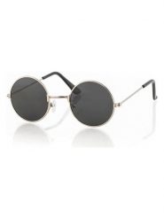 Lucky Bees Dziecięce okulary przeciwsłoneczne w kolorze srebrno-czarnym rozmiar: onesize. Czarne okulary przeciwsłoneczne dziecięce Lucky Bees. Za 30.99 zł.