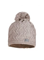 CAPO-authentic headwear Czapka w kolorze beżowym rozmiar: onesize. Brązowe czapki zimowe damskie CAPO-authentic headwear, z wełny. Za 94.78 zł.