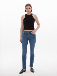 LTB Dżinsy "Aspen" - Slim fit - w kolorze niebieskim rozmiar: W25/L32. Niebieskie jeansy damskie LTB. Za 65.85 zł.