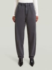 G-Star Dżinsy - Tapered fit - w kolorze antracytowym rozmiar: W30. Czarne jeansy damskie G-Star. Za 232.78 zł.