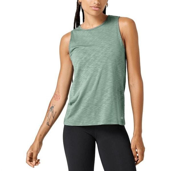 Damska Koszulka Sportowa Casall Soft Tank Top Fitness Joga. Zielone bluzki sportowe damskie Casall, z lyocellu, bez kołnierzyka, bez ramiączek. W wyprzedaży za 149.00 zł.