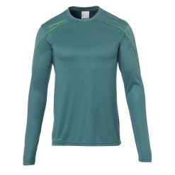 Koszulka sportowa męska Uhlsport Stream 22. Białe t-shirty sportowe męskie UHLSPORT, m, z poliesteru, bez ramiączek, do piłki nożnej. Za 110.00 zł.