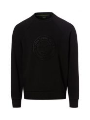 BOSS Green Bluza Mężczyźni czarny, M. Czarne bluzy bez kaptura męskie Boss Green, m, z bawełny. Za 379.95 zł.