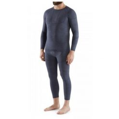 Bielizna Viking Lan Pro Merino. Szara bielizna termoaktywna męska VIKING, l, bez wzorów, z materiału. Za 272.89 zł.