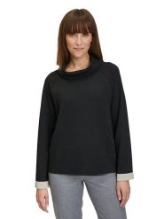 Betty Barclay Bluza w kolorze czarno-szarym rozmiar: 36. Czarne bluzy bez kaptura damskie Betty Barclay. Za 70.08 zł.