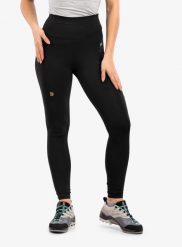 Legginsy damskie Fjallraven Abisko Tights. Czarne legginsy damskie Fjällräven, l, bez wzorów, z materiału. Za 478.49 zł.