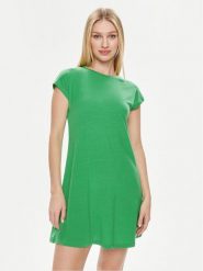 Vero Moda Sukienka codzienna Ava 10304703 Zielony Loose Fit. Zielone sukienki damskie Vero Moda, na co dzień, s, bez wzorów, z lyocellu, bez kołnierzyka, bez ramiączek, proste. Za 69.99 zł.