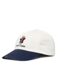 Polo Ralph Lauren Czapka z daszkiem 323B26191001 Biały. Białe czapki dziecięce Polo Ralph Lauren, bez wzorów, z bawełny. Za 219.99 zł.