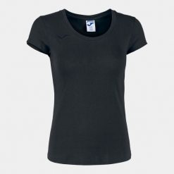 Koszulka fitness damska Joma Verona. Czarne topy sportowe damskie Joma, xs, bez wzorów, z bawełny, bez ramiączek. Za 66.85 zł.