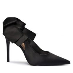 Szpilki Steve Madden. Czarne szpilki Steve Madden, bez wzorów, bez obcasa. Za 559.99 zł.