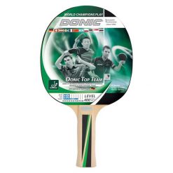 Rakietka do tenisa stołowego Top Team 400 Donic. Brązowe topy sportowe damskie DONIC SCHILDKRÖT, l, bez wzorów, bez ramiączek. Za 28.98 zł.