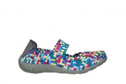 Półbuty Rock Cape Town Blue Purple Smoke 22 032875, Wielokolorowy, Materiał - 38. Fioletowe półbuty damskie Rock Spring, bez wzorów, z materiału, rockowe, bez obcasa. W wyprzedaży za 164.99 zł.