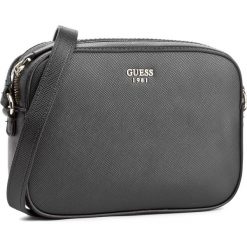 Torebka GUESS - HWVG66 91120 BLA. Czarne listonoszki damskie Guess, z aplikacjami, ze skóry ekologicznej, bez dodatków. W wyprzedaży za 229.00 zł.