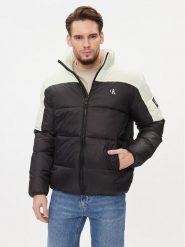 Calvin Klein Jeans Kurtka zimowa J30J323461 Czarny Regular Fit. Czarne kurtki męskie Calvin Klein Jeans, na zimę, m, bez wzorów, z jeansu, bez kaptura. Za 689.99 zł.