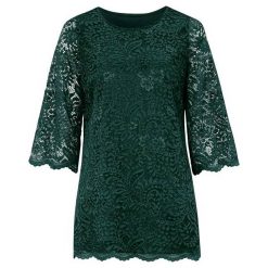 Cellbes Tunika Morski female zielony 34/36. Zielone tuniki damskie Cellbes, bez wzorów, z dżerseju, bez kołnierzyka, bez ramiączek. W wyprzedaży za 69.00 zł.
